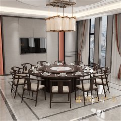 新中式動(dòng)餐桌