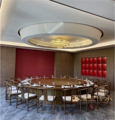 新中式動(dòng)餐桌